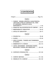 Company Law For Sem.-3 (Chattisgarh University) According to NEP-2020