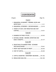 Managerial Economics For B.B.A. Sem.-3 (Chhattisgarh University) According to NEP-2020