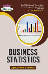 Business Statistics For B.Com. Sem.-4 (Chattisgarh University) According to NEP-2020