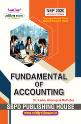 Fundamental of Accounting For B.Com. Sem.-1 (Chattisgarh University) According to NEP-2020