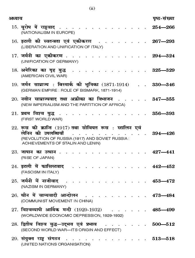 History of Modern Europe आधुनिक यूरोप का इतिहास (1789-1945)