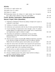Mathematics (Project work) For Class 10th